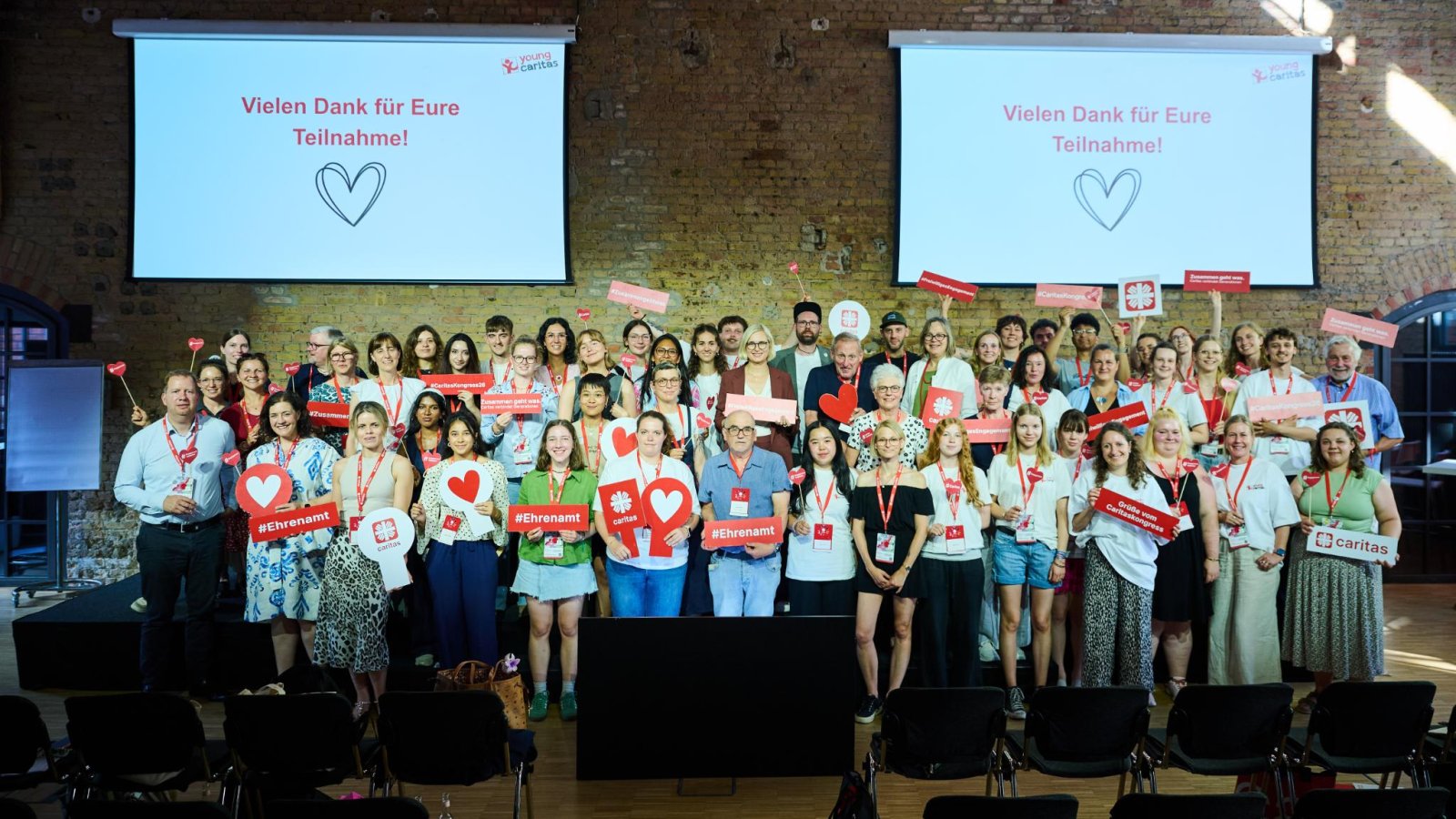 Team beim Caritas Kongress