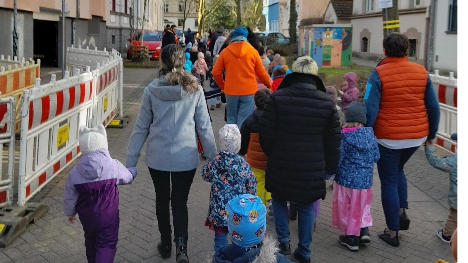 Karnevalsumzug durch die Beethovenstraße