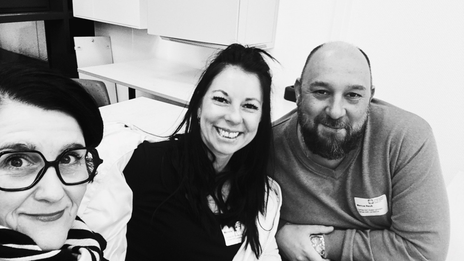 Pflegeteam der cse Verena Daus, Mariella Tann, Marcus Reuss
