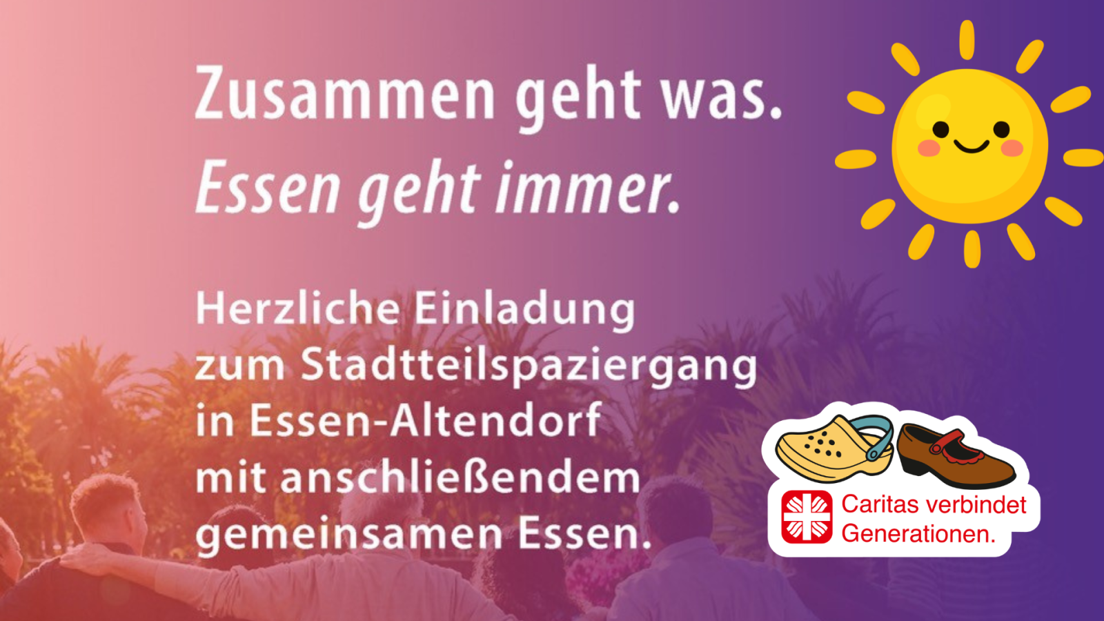 Bild: Zusammen geht was – Essen geht immer