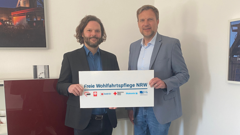 Motiv zum Thema: Sprecherwechsel in der AG Wohlfahrt