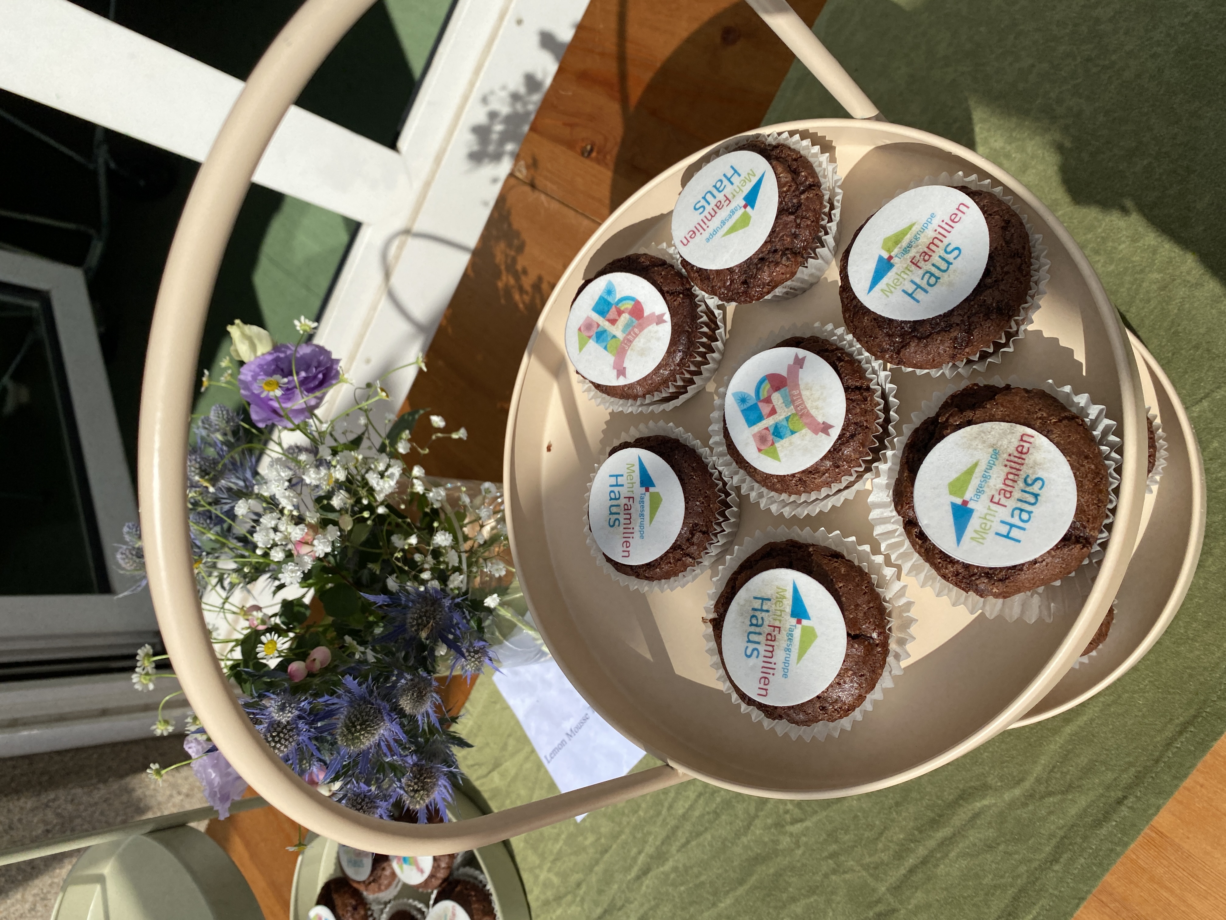 Muffins mit Logo