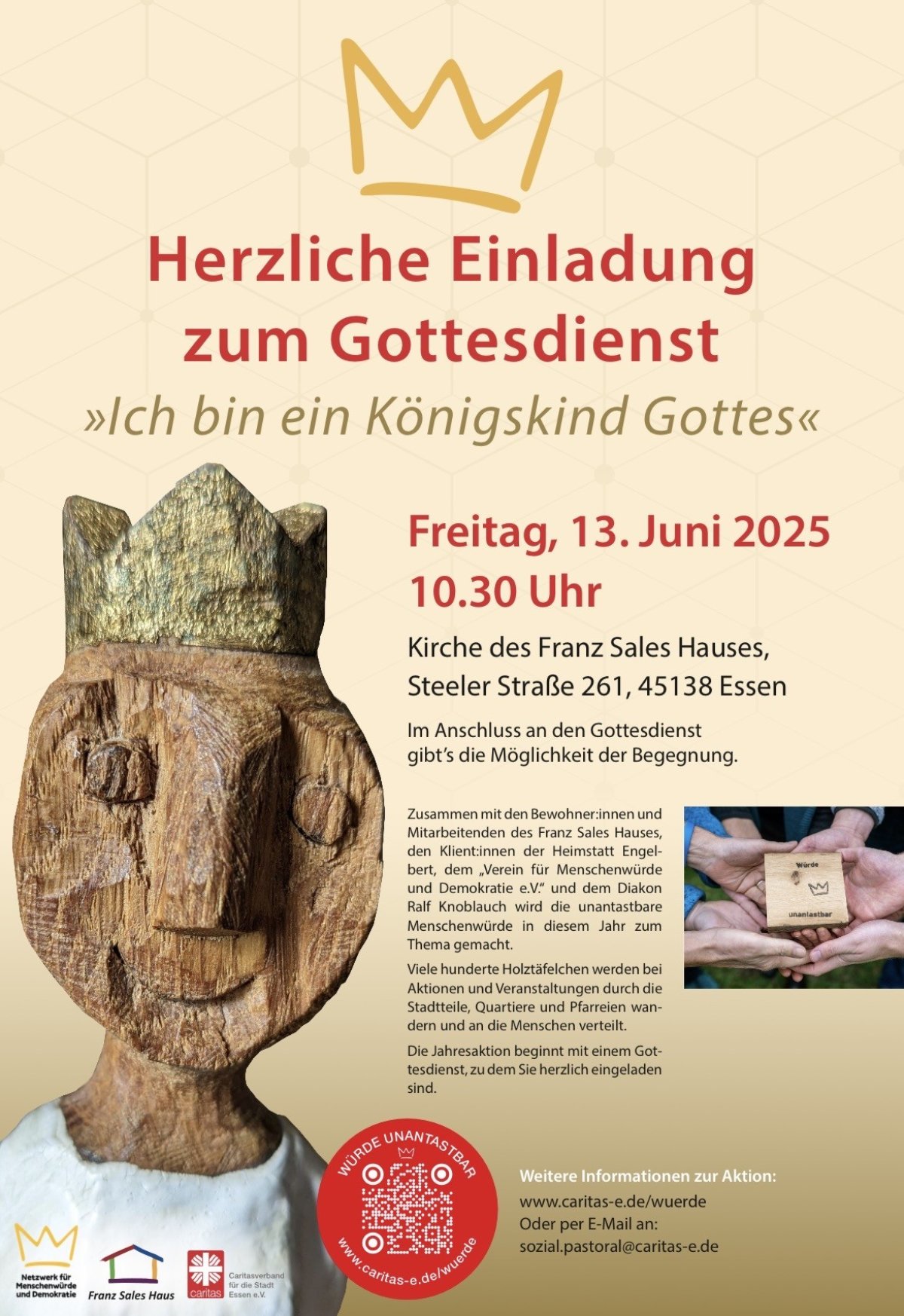 Einladung zum Gottesdienst